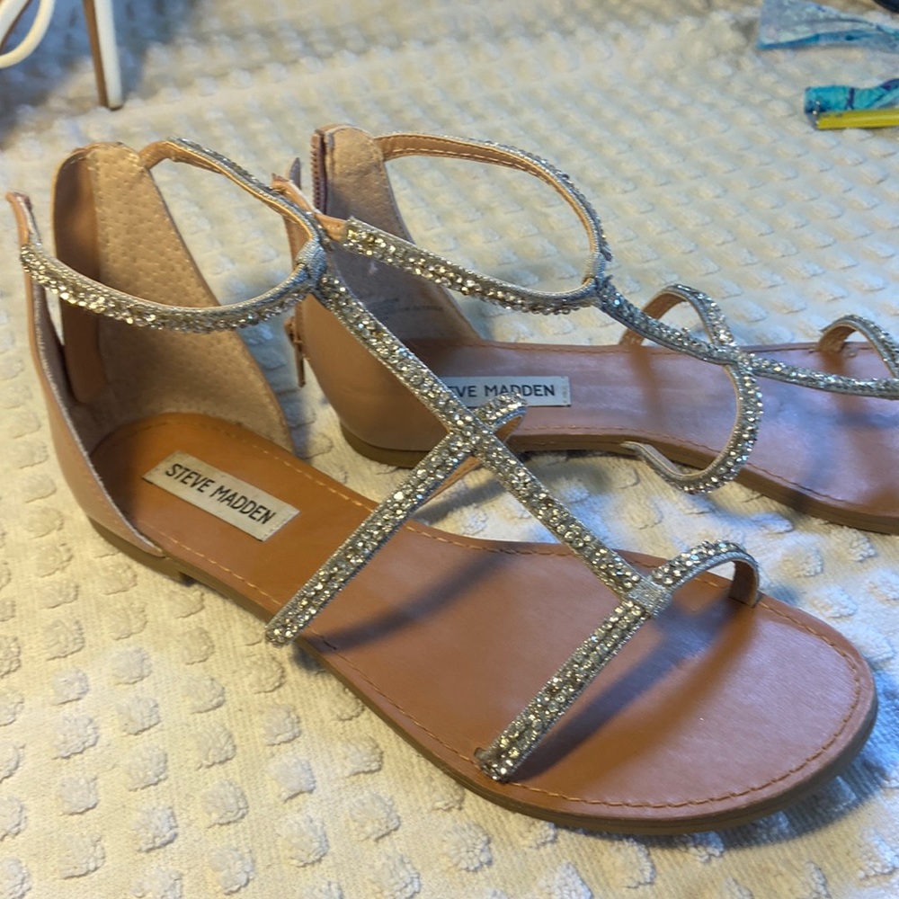 🌞 Summer Sandals by Steve Madden Size 8 used